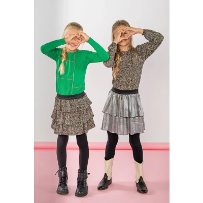 Afbeelding van Kinder Ruby Print Rok Loving AO Maat 122 128 B.Nosy