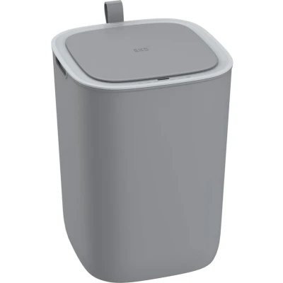 Afbeelding van Afvalbak met sensor Morandi 12 L grijs