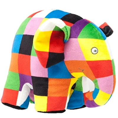 Afbeelding van Bambolino Pluche Olifant Knuffel Elmer
