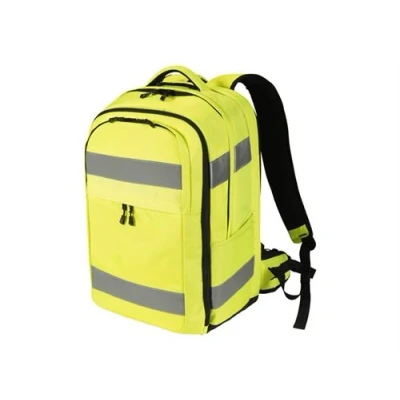 Image de DICOTA Hi Vis Sac à dos 32 38 litres polyuréthanne thermoplastique (TPU), 600D RPET jaune