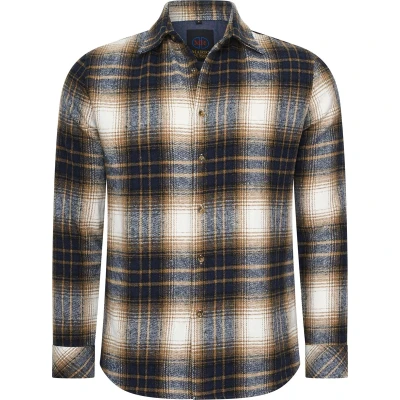 Afbeelding van Comfort Fit Overshirt Navy Koopjedeal.nl Altijd de beste deal