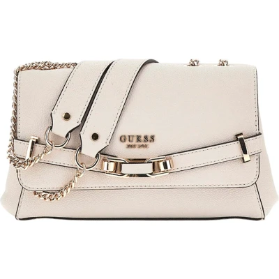 Afbeelding van Guess Silyve Convertible Xbody Flap Dames Schoudertas Stone One Size