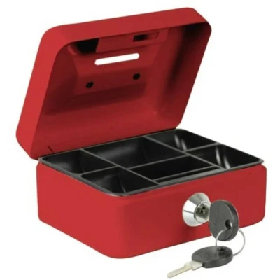 Afbeelding van Burg Wächter MONEY 5012 red Geldcassette (b x h d) 125 60 95 mm Rood