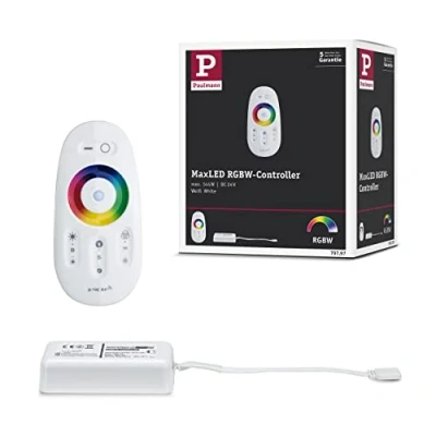 Afbeelding van Paulmann 79797 YourLED RGBW controller 144 W (max) 24 V (max.) Kunststof (b x h d) 110 20 53 mm 1 stuk(s)