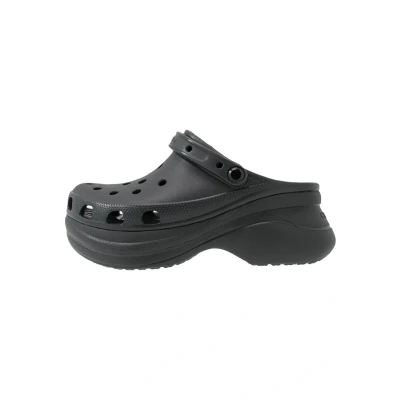Afbeelding van Crocs Classic BAE Muiltjes met hak, Dames, Maat: 38/39, Black Kunststof