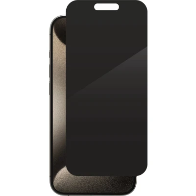 Afbeelding van Invisible Shield Glass Elite Privacy Screenprotector iPhone 15 Pro transparant