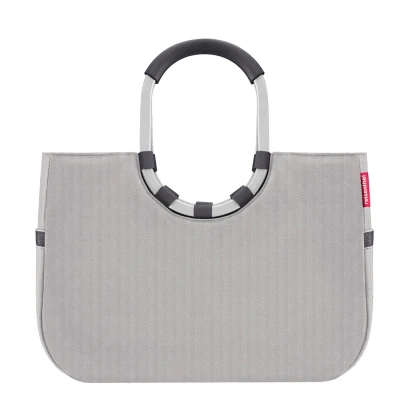 Afbeelding van Reisenthel LOOP Shopper, Dames, Maat: One Size, Herringbone grey