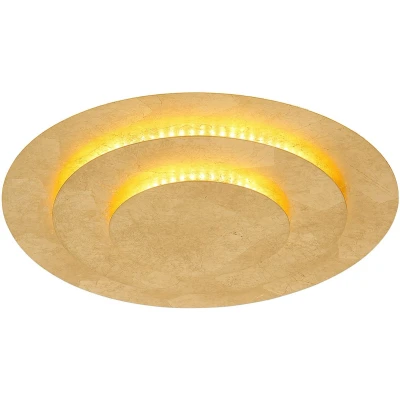 Afbeelding van Heda plafondlamp, Ø 35 cm, goudkleurig, metaal