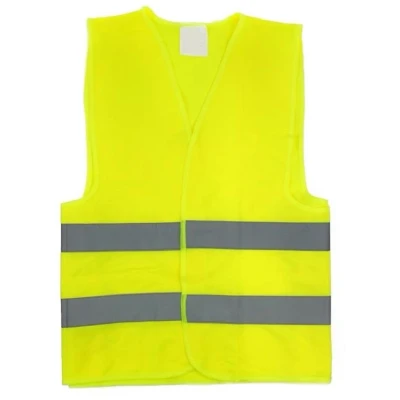 Afbeelding van AMiO SV 01 01734 Hoog zichtbaarheidsvest Geel L Velcro
