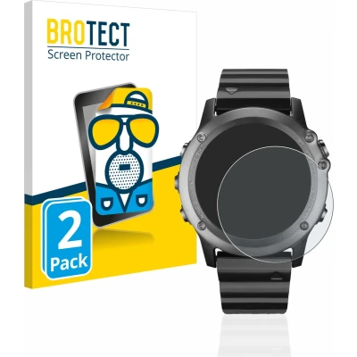 Afbeelding van BROTECT Screenprotector voor Garmin fenix 3 / HR Folie Beschermfolie matte (2 Stuks)