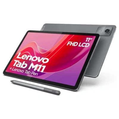 Image de Lenovo Tab M11 ZADB Tablette Android 13 ou versions plus récentes 128 Go eMMC 11&quot; IPS (1920 x 1200) Logement microSD 4G LTE gris luna