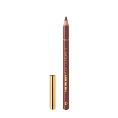 Image de L&#039;Oréal Paris Color Riche Le Lipliner 570 Worth It Intense Crayon à lèvres mine souple pour un contour des clair avec ingrédients nourrissants