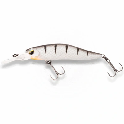 Afbeelding van LMAB KØFI Flash Vibe 80 Suspending Medium Runner Twitchbait 8cm (11g) White Tiger Plug