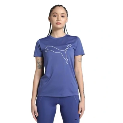Afbeelding van PUMA W Tad Essential Logo Tee Uniseks T shirts (1 stuk)