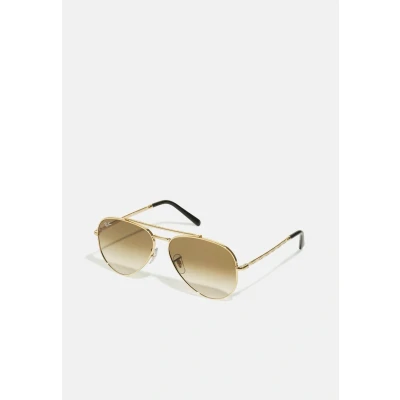 Afbeelding van Ray Ban NEW Aviator Unisex Zonnebril goldcoloured, Maat: 58, Gold coloured