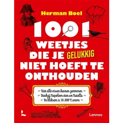 Image de 1001 weetjes die je gelukkig niet hoeft te onthouden