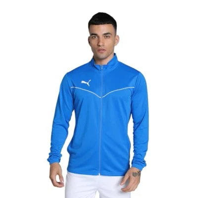 Afbeelding van puma Teamrise Trainingsvest, Heren, Maat: 3XL, Electric blue lemonade / white