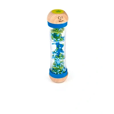Image de Jeu d&#039;éveil Hape Hochet bâton de pluie Bleu