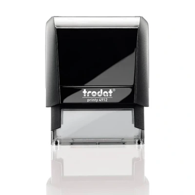 Image de Trodat tampon encreur texte printy 4.04912, noir 44085