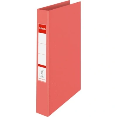 Afbeelding van Esselte Colour&#039;Breeze ringmap, 2 ringen, PP, ft A4, met harde kaft, koraal ringmap