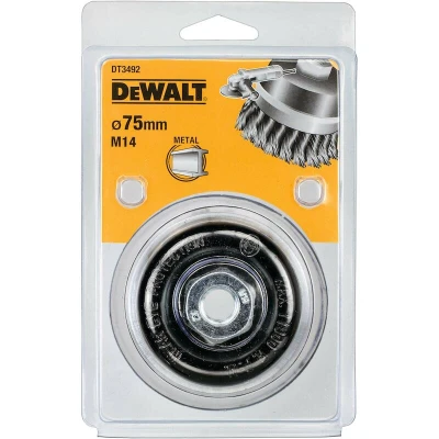 Afbeelding van DEWALT DT3492 QZ komborstel getordeerd slijper 75x22mm M14