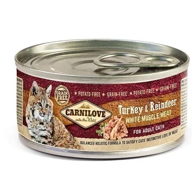 Afbeelding van CARNILOVE CANS TURKEY / REINDEER