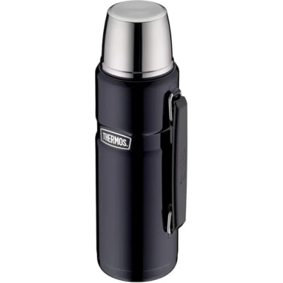 Afbeelding van Thermos 183267 Stainless King Flask, Midnight Blue, 1.2 L