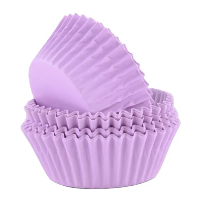 Afbeelding van Cupcake Cups PME Paars 60 stuks