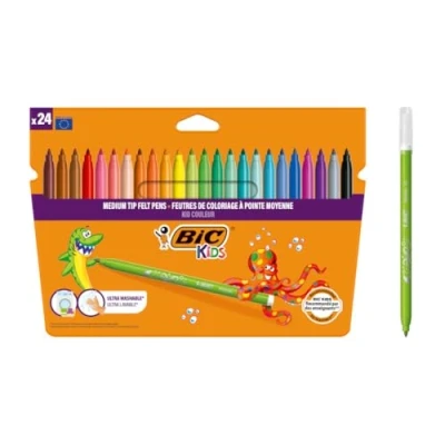 Image de BIC POCH 24 FEUT KID COULEUR ASS