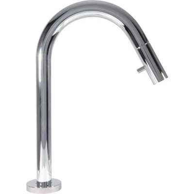 Afbeelding van Ideal Standard IdealStream toiletkraan met hoge uitloop 180cm chroom