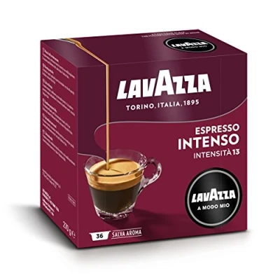 Afbeelding van Lavazza Intenso, Koffiecapsule, Espresso, Medium roast, A Modo Mio, 36 kopjes, 13/13