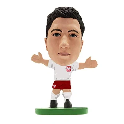 Afbeelding van SoccerStarz Polen Robert Lewandowski Home Kit