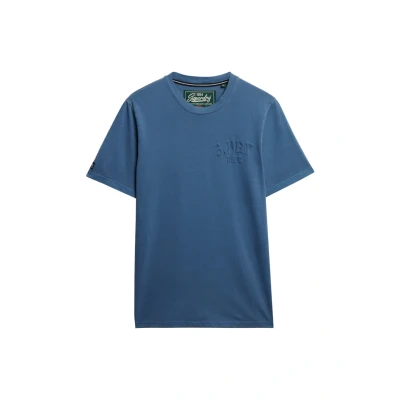 Afbeelding van Superdry Athletic relaxed T shirt met reliëfopdruk Heren shirts
