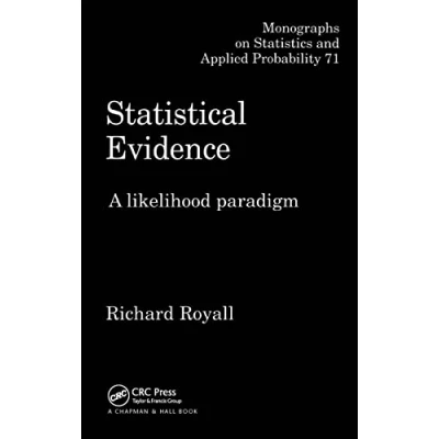 Afbeelding van Chapman &amp; Hall/CRC Monographs on Statistics and Applied Probability Statistical Evidence
