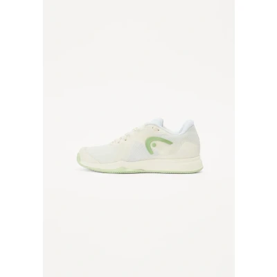 Afbeelding van Head Sprint TEAM 4.0 Tennisschoenen voor kleibanen, Dames, Maat: 38, Chalk white/light green Textiel/ synthetisch