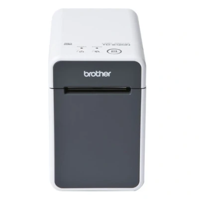 Image de Brother TD 2120N Imprimante d&#039;étiquettes thermique direct Rouleau (63 cm) 203 dpi jusqu&#039;à 152.4 mm/sec USB 2.0 LAN série hôte outil de coupe