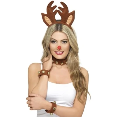 Afbeelding van Dressing Up &amp; Costumes Christmas Pin Reindeer Kit