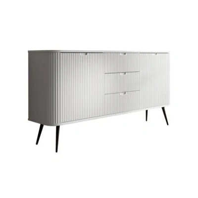 Afbeelding van Meubella Dressoir Zakari Wit 168 cm