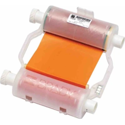 Afbeelding van BRADY B30 R10000 OR printlint oranje voor intensief gebruik BBP3X/S3XXX/i3300 printers 110 mm x 60 m 118088
