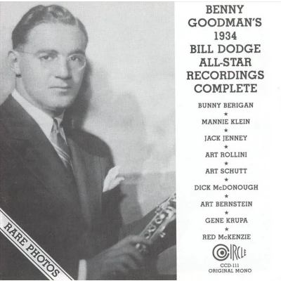 Afbeelding van Benny Goodman 1934 Bill Dodge All Star Recordings (CD)