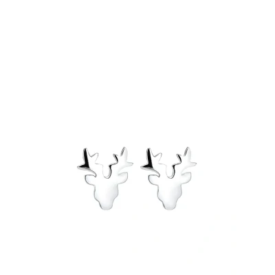 Afbeelding van Elli Basic DEER Oorbellen, Dames, Maat: One Size, Silberfarben