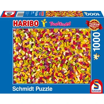 Afbeelding van Schmidt Spiele 59972 Haribo, Tropifrutti, 1000 stukjes jigsaw puzzel