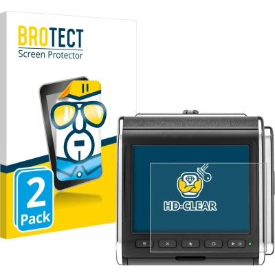 Afbeelding van BROTECT Screenprotector voor Hasselblad CFV II 2 50C 907X Folie Beschermfolie transparant (2 Stuks)