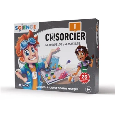 Image de Jeu de sciences et d&#039;expérience Megagic C&#039;est pas sorcier Coffret la magie matière