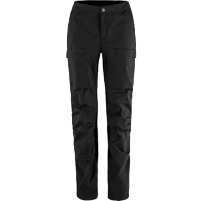 Afbeelding van Fjällräven Abisko Hybrid Trail Wandelbroek Dames Black 40 Large Zwart