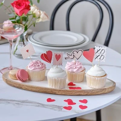 Afbeelding van Ginger Ray Liefdes cupcake toppers