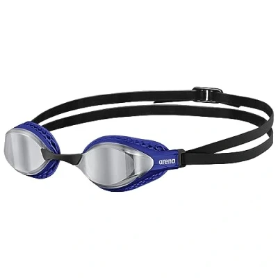 Image de arena Airspeed Mirror Lunettes de Natation Anti Buée pour Adultes et Unisexe, Piscine avec Verres Larges, Protection UV, 3 Ponts Nez Interchangeables, Joints nid d&#039;abeilles
