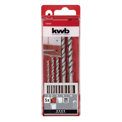 Afbeelding van KWB Steenborenset 4 10mm 5 delig