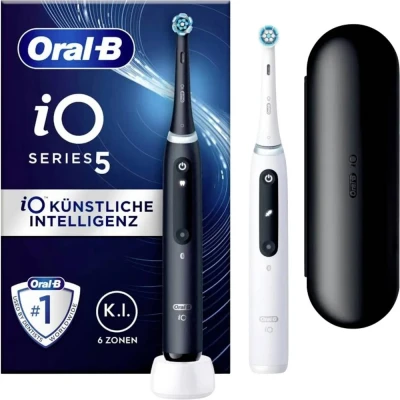 Afbeelding van Oral B iO Series 5 Duo Black / White
