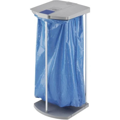 Afbeelding van Hailo MSS XXXL 0912 110 Recyclingzakhouder 120 l Aluminium (b x h d) 430 970 450 mm Grijs 1 stuk(s)
